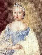 Portrait of Carolina of Orange-Nassau unknow artist